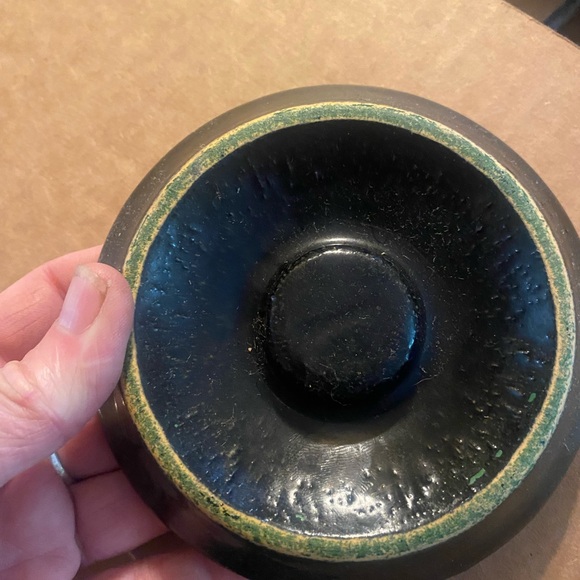 Antique Stoneware Cookie Jar - Picture 7 of 9